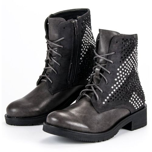 Rockowe botki workery r.38 na Arena.pl