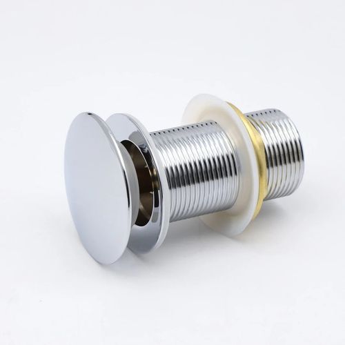 KOREK UMYWALKOWY AUTOMATYCZNY BEZ PRZELEWU klik klak SREBRNY na Arena.pl