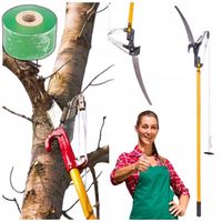 SEKATOR OGRODOWY TELESKOPOWY WYSIĘGNIK PIŁA 2W1 DO GAŁĘZI KRZEWÓW KONARÓW