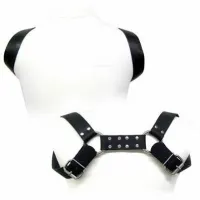 leather body - regulowany uchwyt do kabury z naturalnej skory s-xl