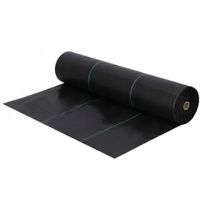 Agrotkanina Springos czarna ściółkująca 110 cm x 10000 cm 70 g/m²