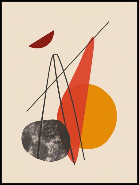 Plakat 75x100cm Harmonijna Forma zdjęcie 2