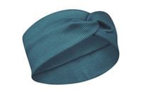 MIS GATOS szeroka opaska ze splotem prążkowana morski 50-52