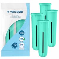 FILTR WĘGLOWY DO WODY WESSPER do butelki z filtrem DAFI SOFT i SOLID 4szt.