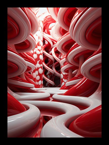 Plakat 13x18cm Czerwone Wiry zdjęcie 2