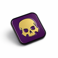 Skull Destruction | 3 cm | Metal | Przypinka | Warhammer