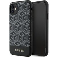 Etui Guess do iPhone 11, iPhone XR, Czarny, MagSafe