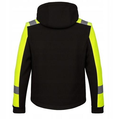 KURTKA ROBOCZA softshell roboczy ODBLASKOWA ostrzegawcza z kapturem na Arena.pl