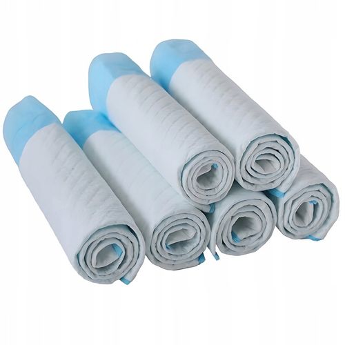 100 szt Podkłady chłonne higieniczne 60x60 maty do nauki higieny dla psa na Arena.pl