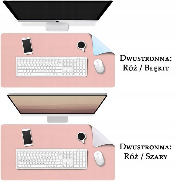 MATA OCHRONNA PODKŁADKA NA BIURKO STÓŁ BLAT 40x80 zdjęcie 2