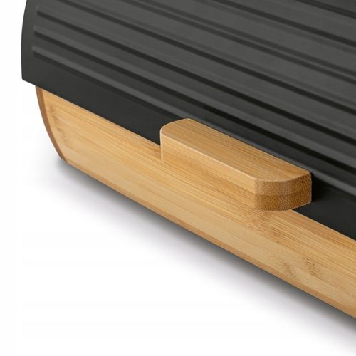 CHLEBAK Bambusowy POJEMNIK na CHLEB SOLIDNY Czarny Konighoffer Fushion na Arena.pl