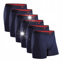 Bokserki Bambusowe DANISH ENDURANCE Męska Bielizna Premium 6-pak XL