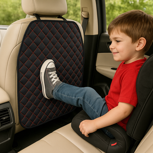 OSŁONA NA TYŁ FOTELA SAMOCHODOWEGO POKROWIEC FOTEL OCHRANIACZ TYŁU OPARCIE na Arena.pl