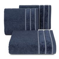 Ręcznik Dona 30x50 cm granatowy szybkoschnący i elegancki