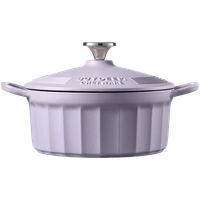 buydeem emaliowane naczynie żeliwne 2,9l, model cp521, kolor petal