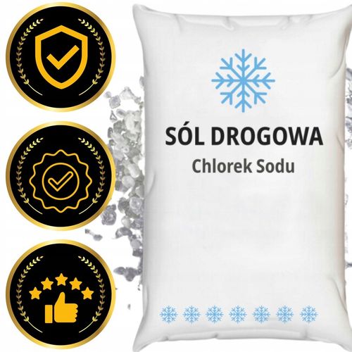 SÓL DROGOWA 20 kg CHLOREK SODU Antyzbrylacz SKUTECZNA SÓL NA DROGI na Arena.pl