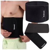 PAS NEOPRENOWY WYSZCZUPLAJĄCY FITNESS SZEROKI MOCNE RZEPY DOBRZE