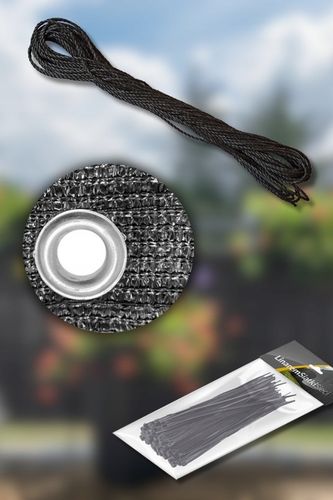 OSŁONA NA BALKON 95% GRAFITOWA NA TARAS PŁOT MATA BALKONOWA Z OKUCIAMI na Arena.pl