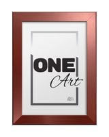 Ramka na zdjęcia Hekla 15x21 foto MDF A5 stojąca różowe złoto 1szt.