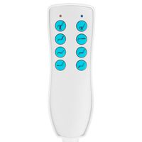 Fotel kosmetyczny elektryczny obrotowy Azzurro 869A 4 silniki biały