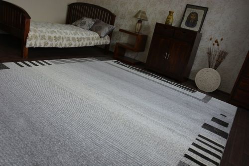 Dywan SHADOW 8597 silver 200x290 cm na Arena.pl