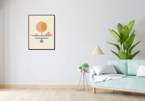 Plakat 60x80cm Geometryczna Utopia na Arena.pl