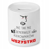 Skarbonka Dla Kierownika Wszystko Denerwuje Z Nadrukiem Ze Zdjęciem