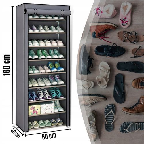 SZAFKA NA BUTY materiałowa tekstylna obuwie półka REGAŁ XL ogranizer na Arena.pl