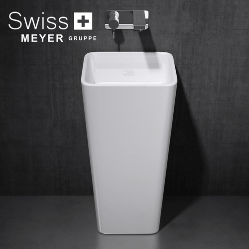 Umywalka wolnostojąca z konglomeratu - NESSI SWISS MEYER na Arena.pl