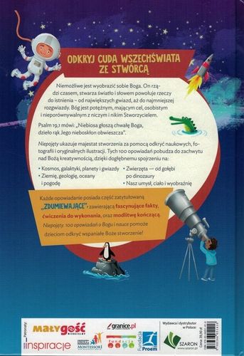 Niepojęty - 100 opowiadań o Bogu i nauce - Lovie Giglio, ilustracje Nikola Anderson na Arena.pl