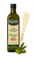 Oliwa z oliwek Extra Virgin Włoska BIO 100% Italiano SAPIO 750ml APULIA