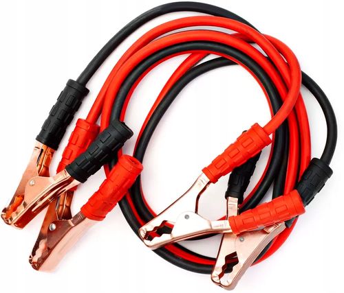 KABLE PRZEWODY ROZRUCHOWE 900A 6 METRÓW SOLIDNE na Arena.pl