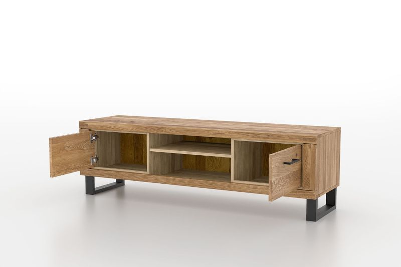 Szafka dębowa TV 2 Como zdjęcie 2