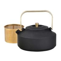 zaparzacz żeliwny imbryk 1l z filtrem kinghoff kh-1935