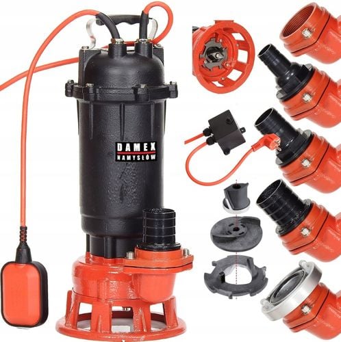 POMPA PX5000+ DO WODY BRUDNEJ ŚCIEKÓW SZAMBA ROZDRABNIACZ 100%MIEDŹ na Arena.pl