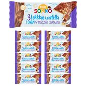 Sonko Kids wafelki z owsem w mlecznej czekoladzie 36g x11 sztuk