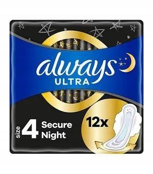 ALWAYS ULTRA DAY 2 long zestaw 6x20szt + 12 ALWAYS SECURE NIGHT 4 wings zdjęcie 3