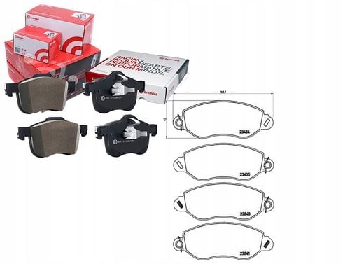 BREMBO KLOCKI HAMULCOWE PRZÓD P24053 FORD TRANSIT na Arena.pl
