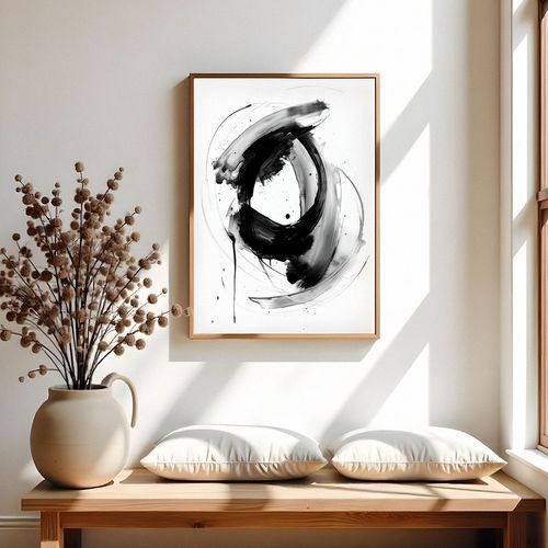 Plakat czarna farba 61x91 cm na Arena.pl