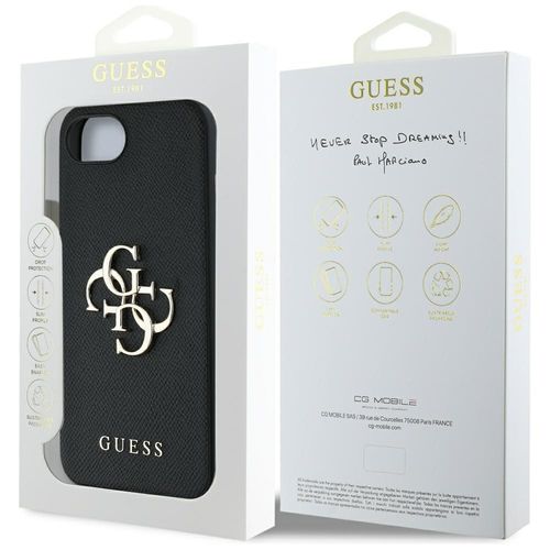 etui guess grained big 4g logo small     classic logo do iphone 16e na Arena.pl