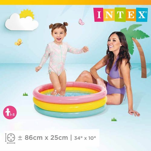 Brodzik dmuchany 3 kolory 86 x 25 cm INTEX 58924 na Arena.pl