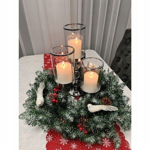 Wianek- stroik świąteczny ośnieżony Ruhhy 22302 zdjęcie 9