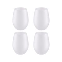 Zestaw 4 szklanek do wina 500 ml do nadruku