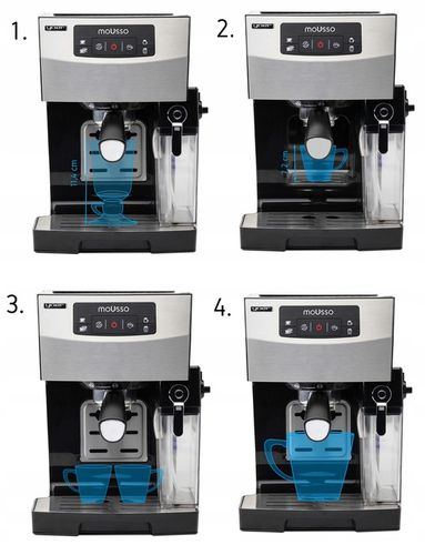 Ekspres do kawy Ciśnieniowy Automatyczny Yoer INOX 20bar + Spieniacz Mleka na Arena.pl