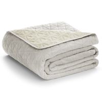 Narzuta na łóżko LAILA styl glamour 240x260 j. beżowa AmeliaHome