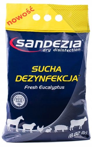 SANDEZIA wirusy bakterie sucha dezynfekcja 10kg na Arena.pl