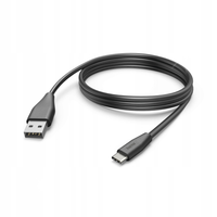 Kabel HAMA Ładujący/data USB-A - USB-C 3m Czarny