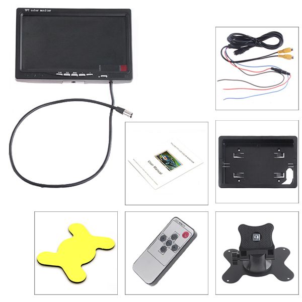 MONITOR 7'' + KAMERA COFANIA BUS 9 IR +10M KABEL zdjęcie 2