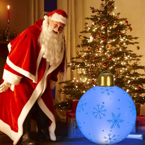 ŚWIECĄCA DMUCHANA BOMBKA DO OGRODU 60cm 16xPROGRAM na Arena.pl