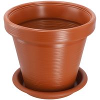 DONICA DONICZKA + PODSTAWKA DŁUTO CEGLASTA 39x34cm